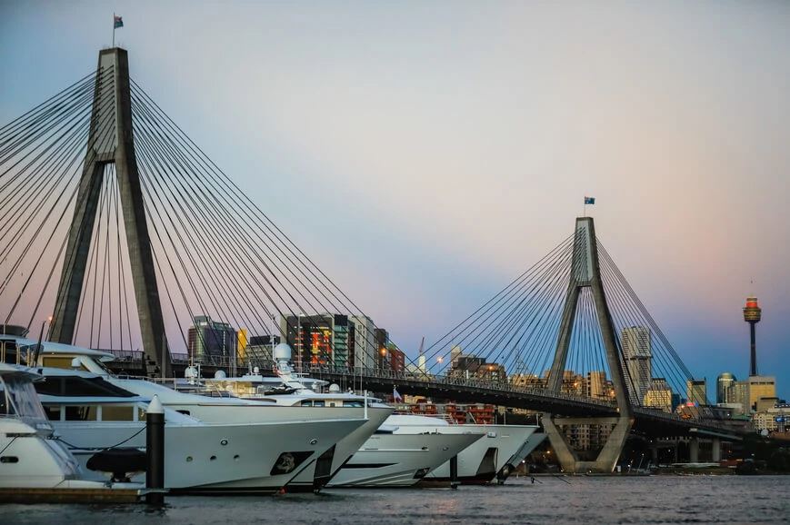 The Luxury Superyacht Marinas of Sydney & Melbourne