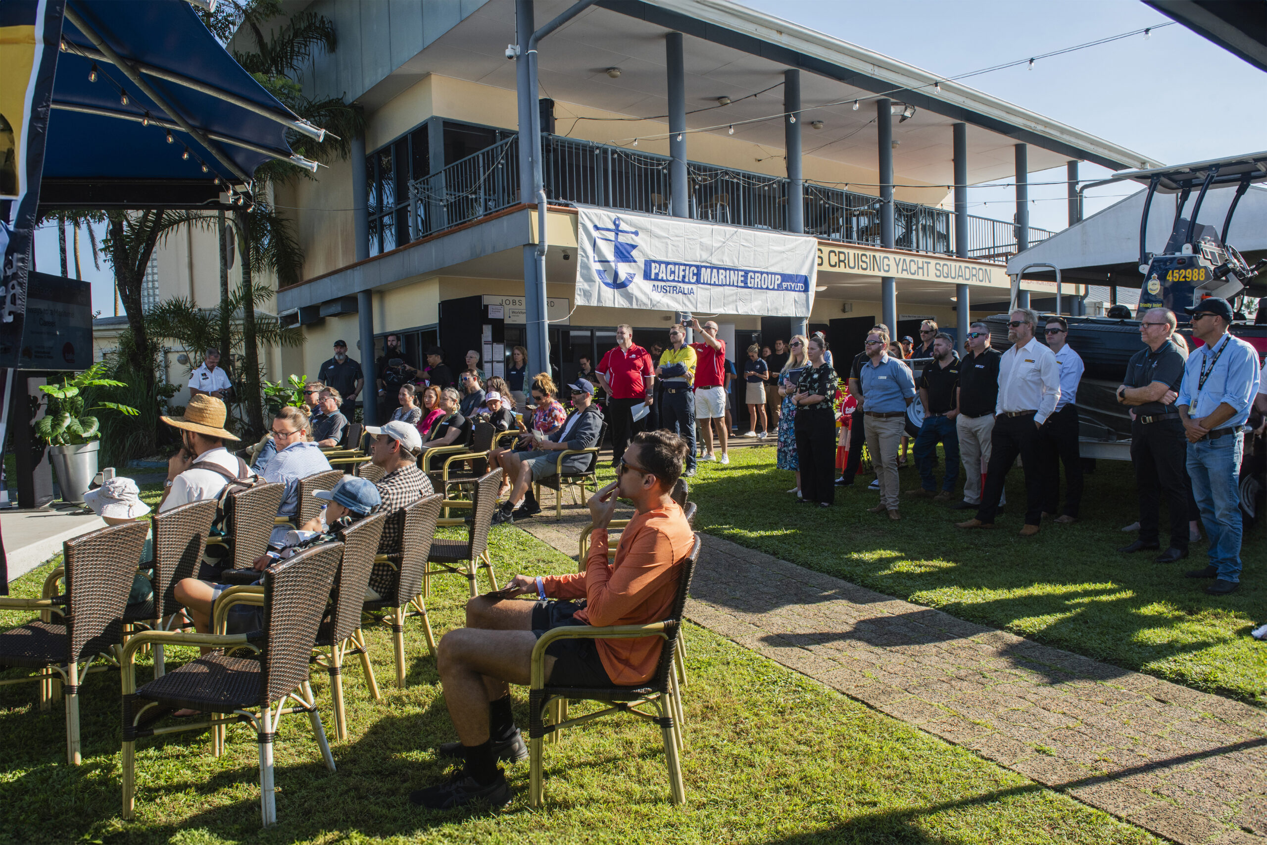 Attendees at the 2024 Cairns Maritime Careers & Jobs Expo