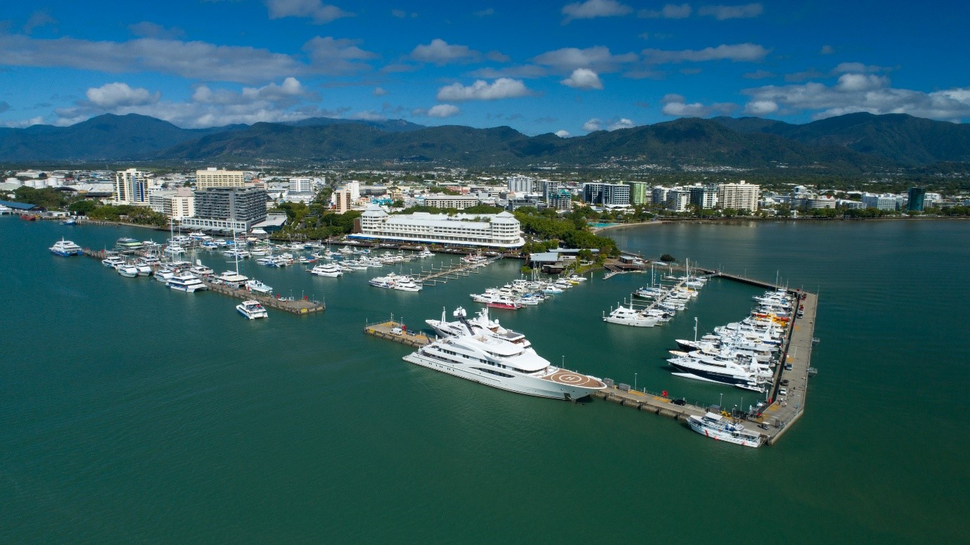 Cairns Marlin Marina Partners with The International SeaKeepers Society to Promote Marine Conservation to Vessels