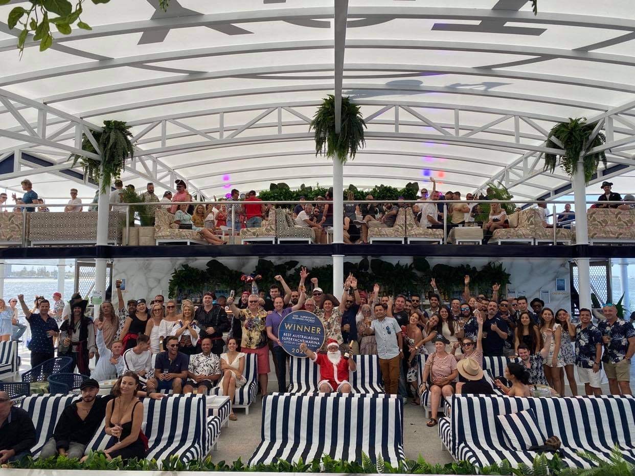 GCCM IS VOTED AUSTRALASIA’S BEST SUPERYACHT MARINA AT THE ACREW AWARDS