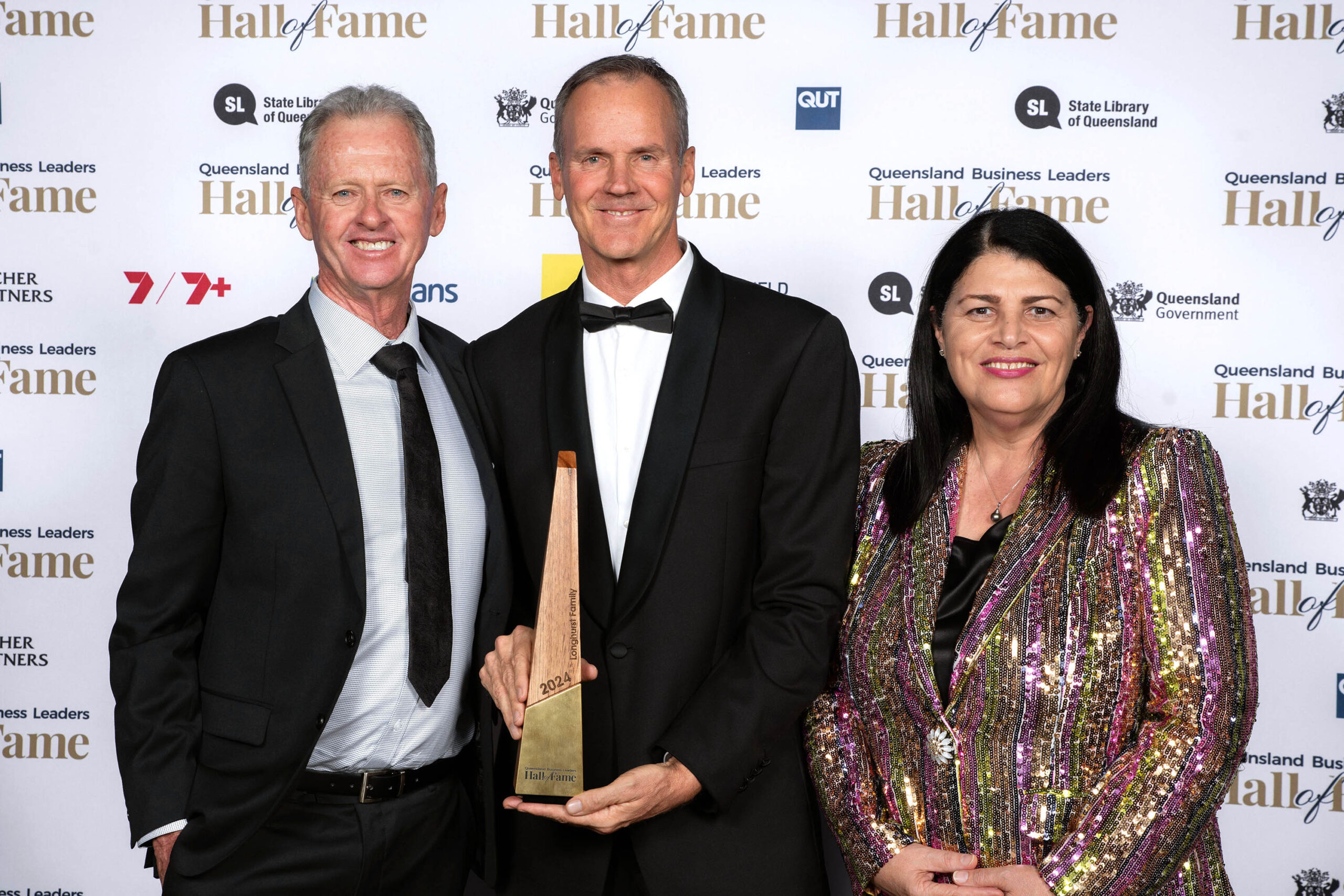 Longhurst family inducted into Queensland Business Leaders Hall of Fame