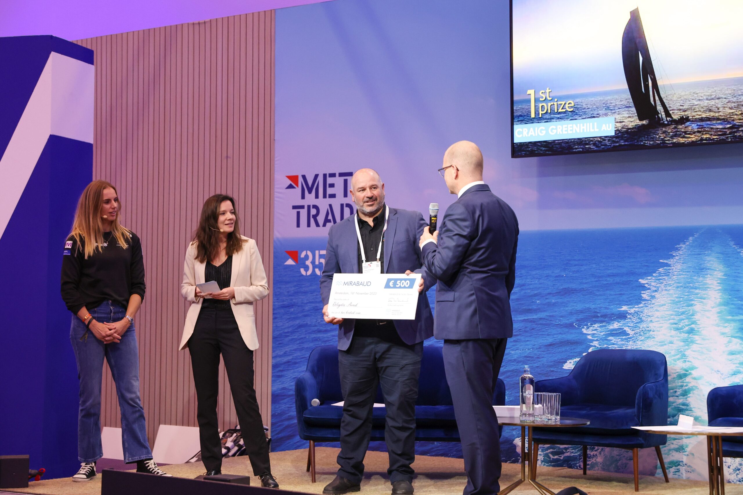 Salty Dingo Wins at the Pretigious Mirabaud Yachting Image Awards