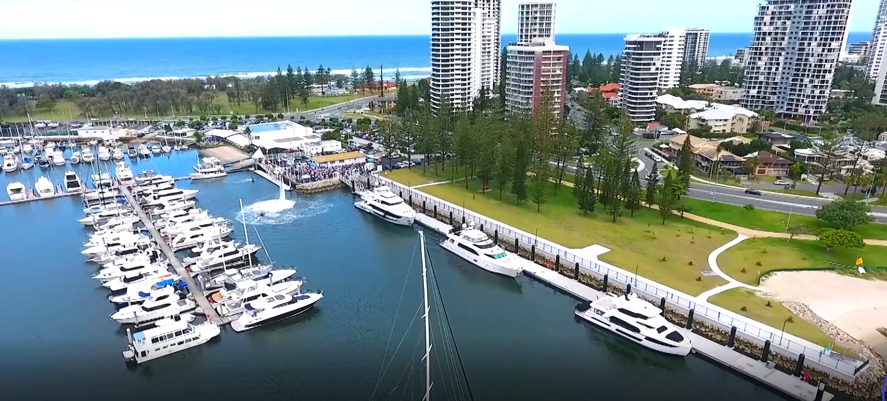Southport Yacht Club’s Megayacht Berth Official Opening