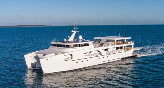 Australia’s large full-custom superyacht builder Echo Yachts delivers 56m aluminium catamaran ‘M/Y Charley 2’
