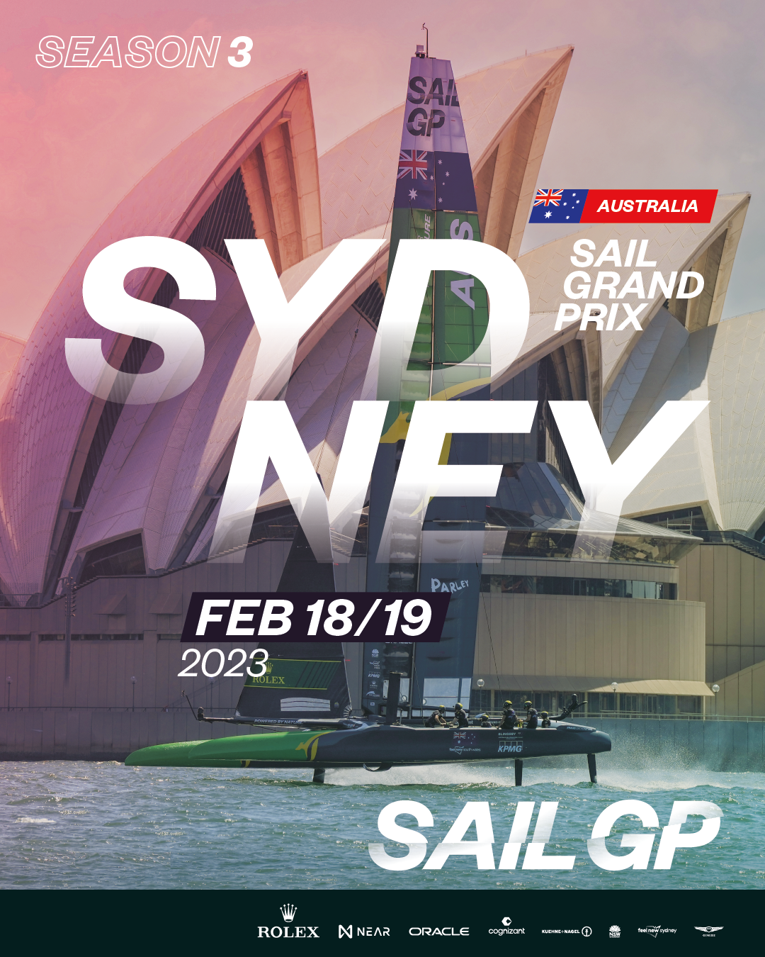 SailGP to return to Sydney Harbour in three-season agreement