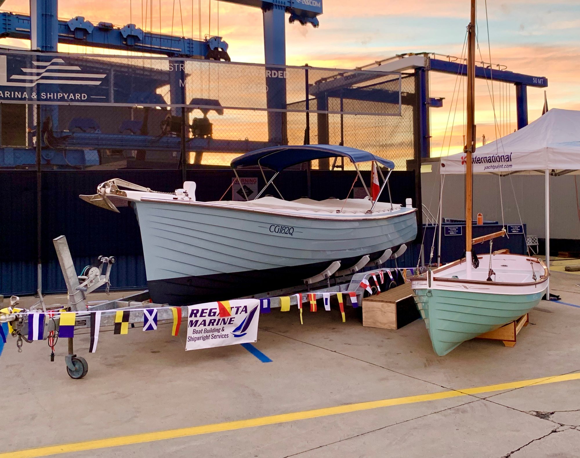 Salty Dog Wooden Boat Display_Boaties Day Out