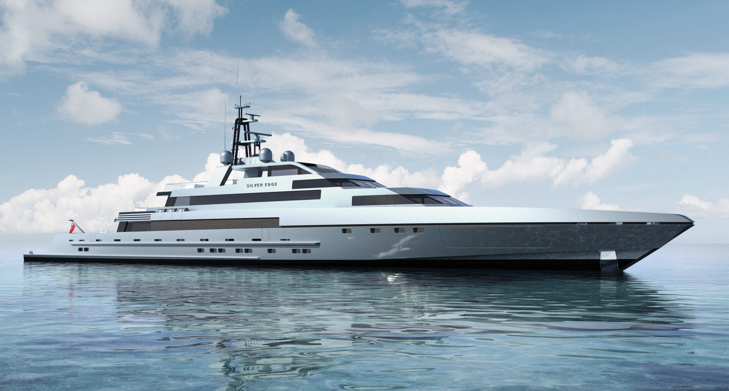 Silver Yachts Announce Collaboration with Espen Øino, Fraser Yachts and Piredda & Partners for Silver Edge 79.5m – Hull 007