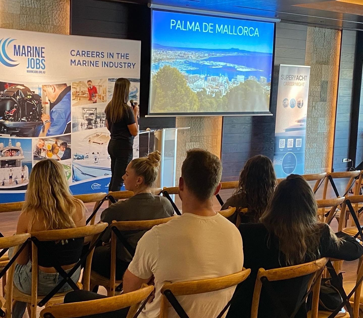 Superyacht Career Night attracts many looking for long term prospects