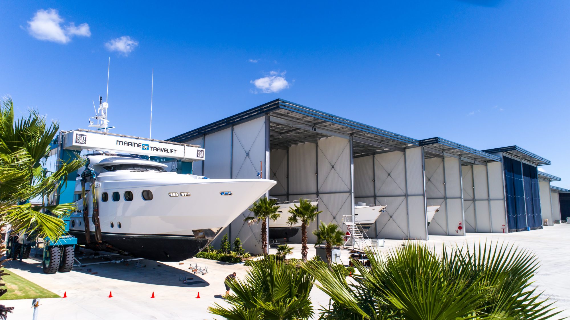 Superyacht yard in full swing and expanding